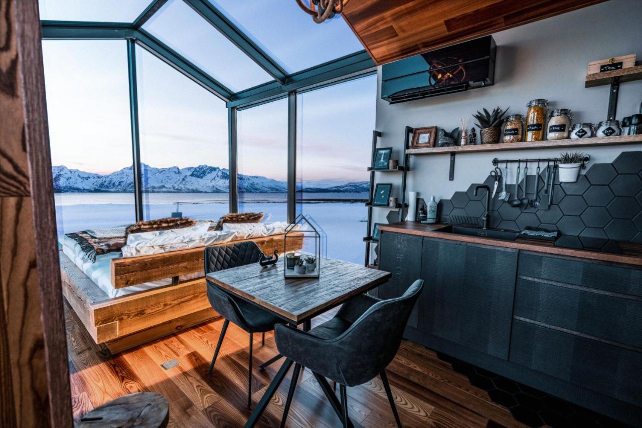 Aera - Glass Cabins Tromso Bagian luar foto