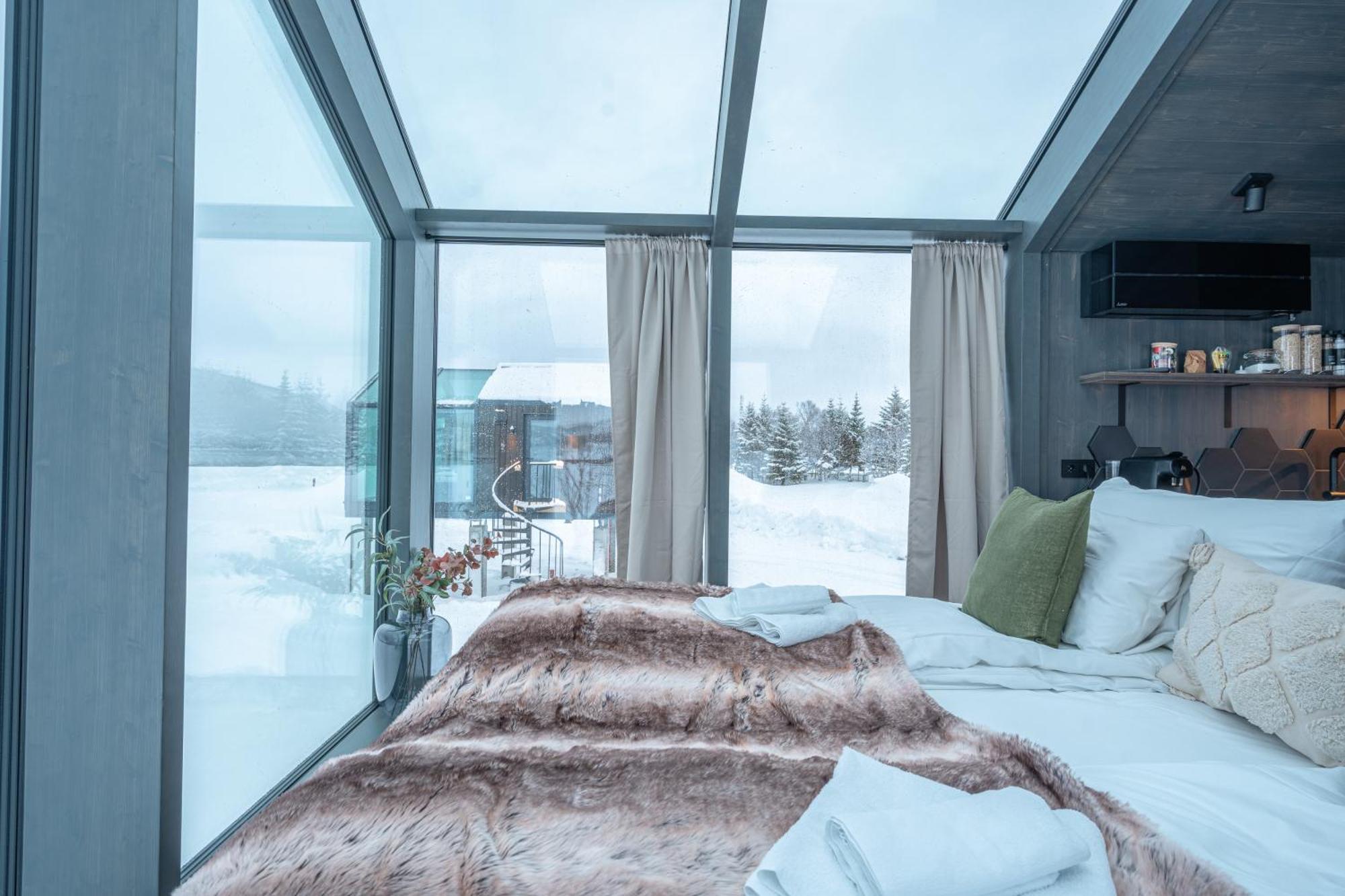 Aera - Glass Cabins Tromso Bagian luar foto