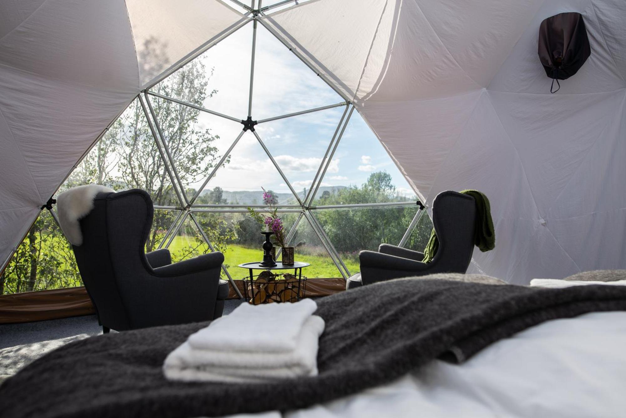 Aera - Glass Cabins Tromso Bagian luar foto