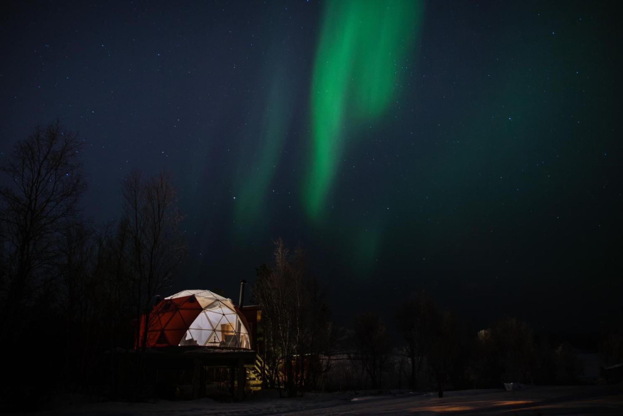 Aera - Glass Cabins Tromso Bagian luar foto